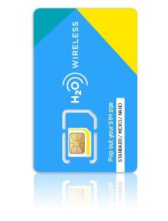 h2o wireless sim card